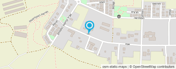 מפת הגעה אל מוסך האגוז בע"מ מפת הגעה אל מוסך האגוז בע"מ