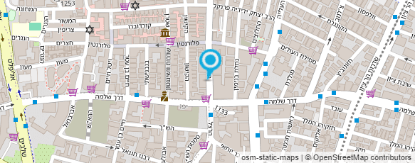 מפת הגעה אל מותק סדנאות שוקולד