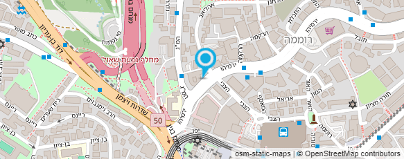 מפת הגעה אל מרפאת יד ביד