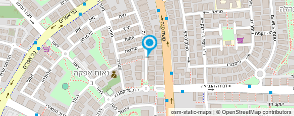 מפת הגעה אל איריס שכנאי ביבר