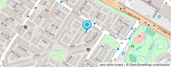 מפת הגעה אל גיטלין לוגיסטיקה