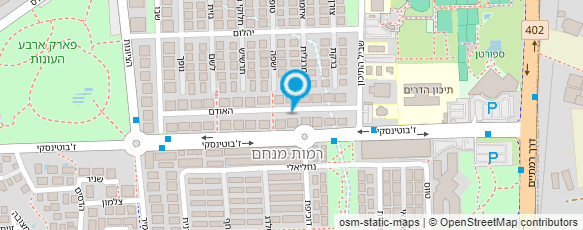 מפת הגעה אל צהרון אייריס