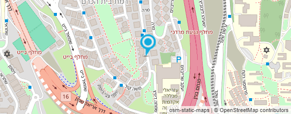 מפת הגעה אל רונית אלישר