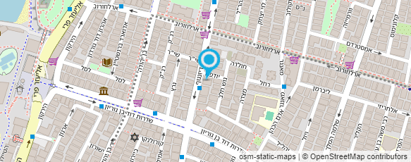 מפת הגעה אל קפה דיזנגוף