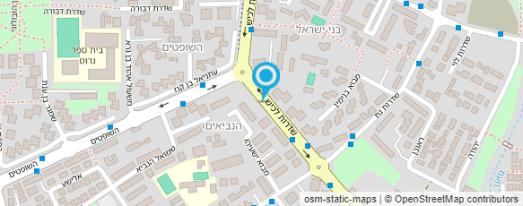 מפת הגעה אל אחוזת אלמוג בניה ופיתוח בע"מ