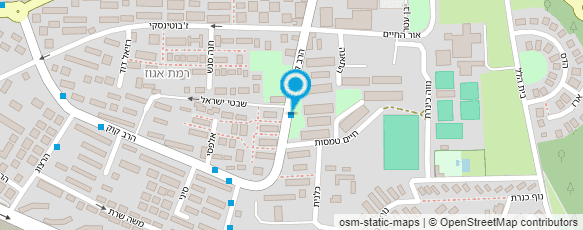 מפת הגעה אל פיצה ברכת יוסף