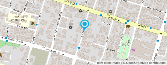 מפת הגעה אל מיכל סימיאן - מאמנת כושר