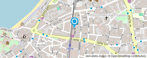 מפת הגעה אל תומר דוידוב עיצוב שיער מפת הגעה אל תומר דוידוב עיצוב שיער