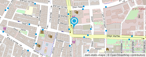 מפת הגעה אל פיצה סרט