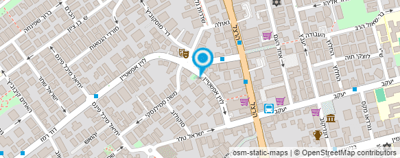 מפת הגעה אל מכבסת אקספרס