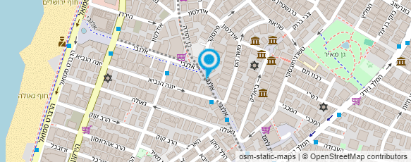 מפת הגעה אל ג'ואיס בר joeys-bar