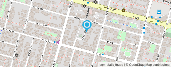 מפת הגעה אל אומנסקי אריאל