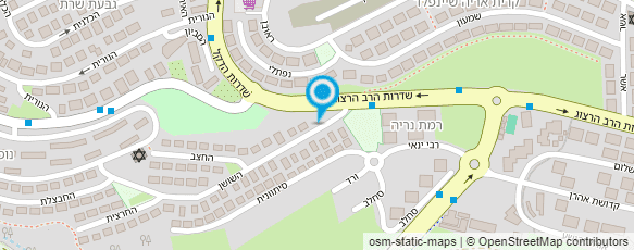 מפת הגעה אל מילכה קלזאן גרינשטיין