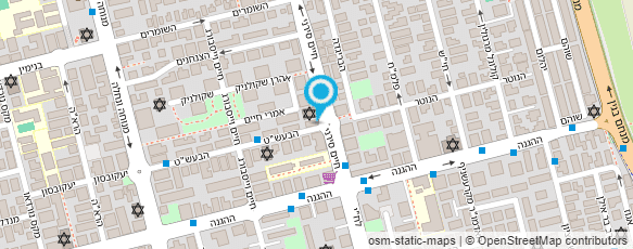 מפת הגעה אל שפרה צ'רני וינפלד