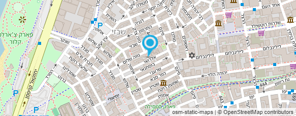 מפת הגעה אל גלריה ארטסטיישן