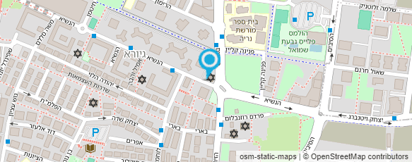 מפת הגעה אל עו"ד בנימין שמואלי