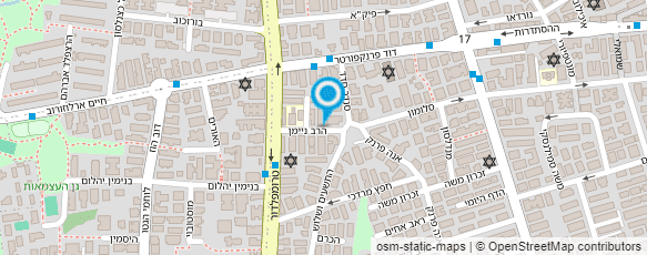 מפת הגעה אל משה יומטוביאן מוהל מוסמך