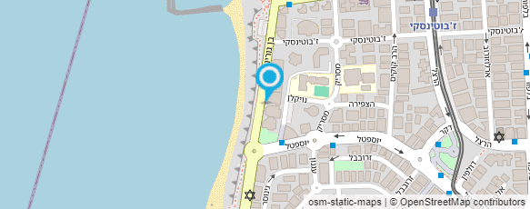 מפת הגעה אל פיצה קלימרו בת ים