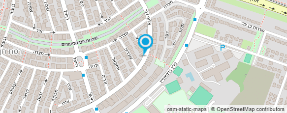 מפת הגעה אל משפחתון רז