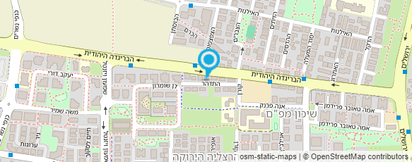 מפת הגעה אל א.א. תקשורת קורל בע"מ