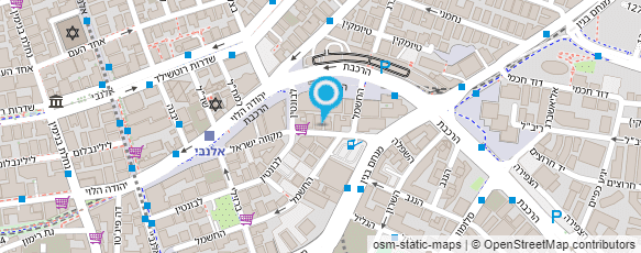 מפת הגעה אל המבורגר גורמה