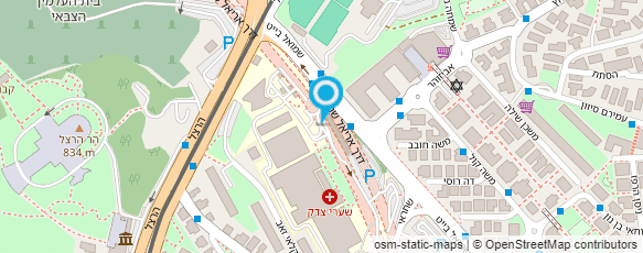 מפת הגעה אל ד"ר אהוד לבל