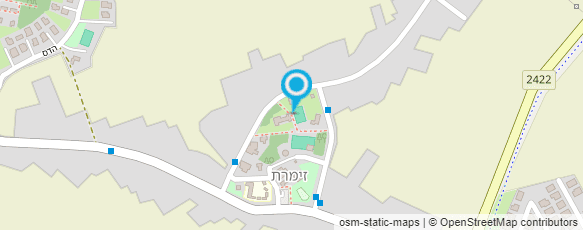 מפת הגעה אל חוות הדקלים - נחל גרר