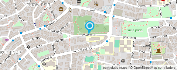 מפת הגעה אל מכון מגלי"ם