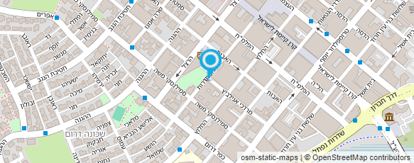 מפת הגעה אל מטה במדבר