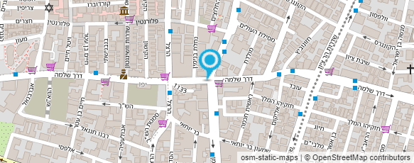 מפת הגעה אל שרון יצחקי בגדי ים סרוגים