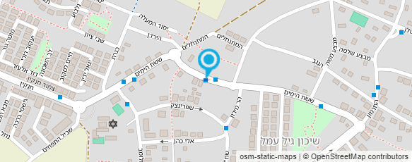 מפת הגעה אל בוסתן