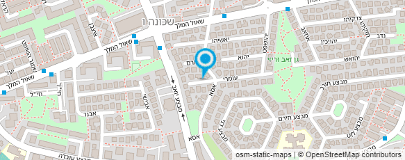 מפת הגעה אל התינוקייה של יעל