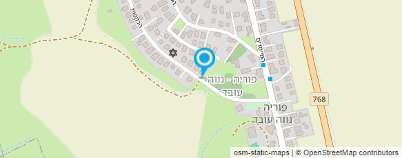 מפת הגעה אל רבקה & ג'וזף