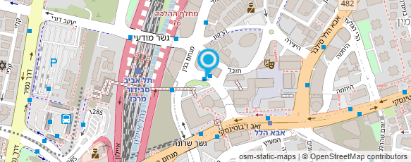 מפת הגעה אל סטודיו המרתף