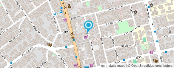 מפת הגעה אל ז'קלין פרחים ומתנות Jacklin מפת הגעה אל ז'קלין פרחים ומתנות Jacklin