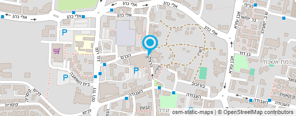 מפת הגעה אל הכלבו בשבילך