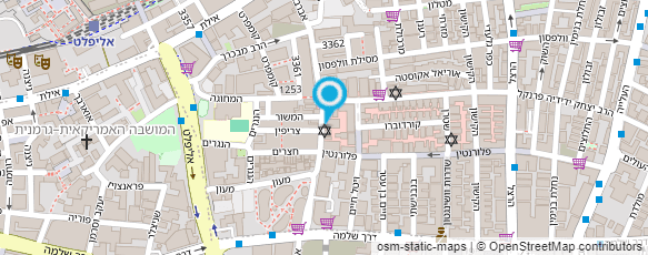 מפת הגעה אל חומוס העיר