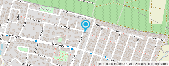 מפת הגעה אל אבי גידור אתרי בנייה