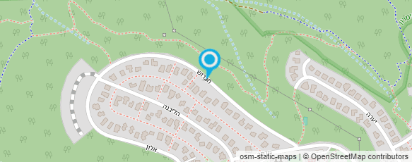 מפת הגעה אל סטודיו יהודית ליאור ציור על עץ