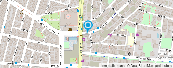 מפת הגעה אל עורכת דין איזבל אלקסלסי