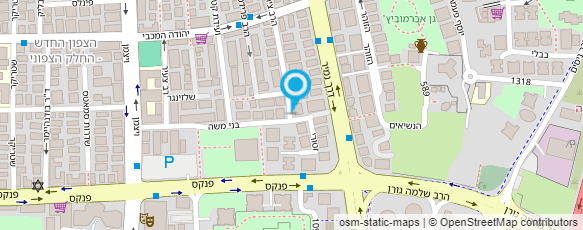 מפת הגעה אל משרד עו"ד י' לוינסון ושות'