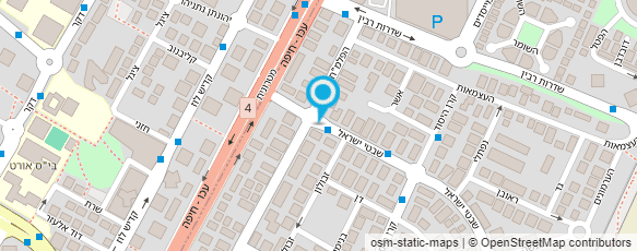 מפת הגעה אל עו"ד אלישר זקרי