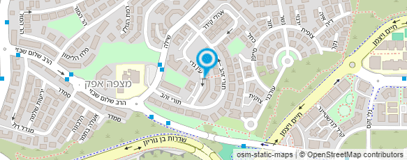 מפת הגעה אל מעיין דיין