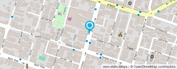 מפת הגעה אל עו"ד שחר גולן