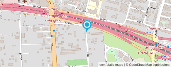 מפת הגעה אל יאיר חילו - עיסוי רפואי