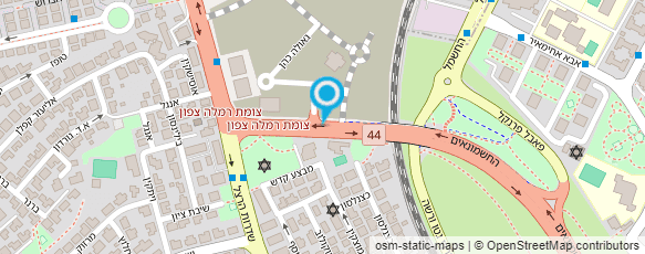 מפת הגעה אל אסב עבודות עפר