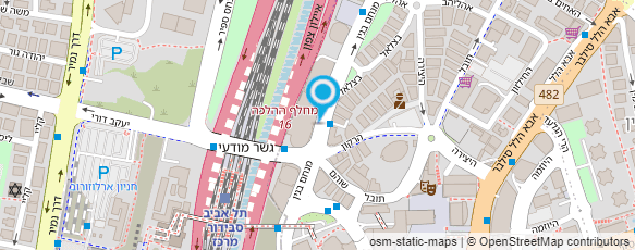 מפת הגעה אל משרד עו"ד סבן-קורן