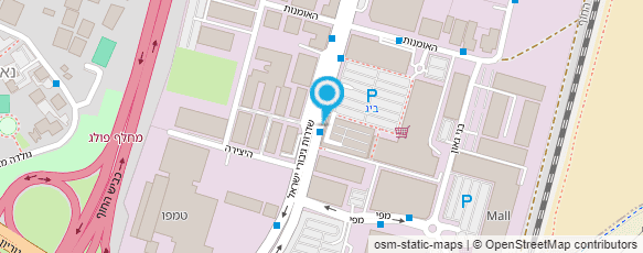 מפת הגעה אל עו"ד נגה פריאל שלגמן