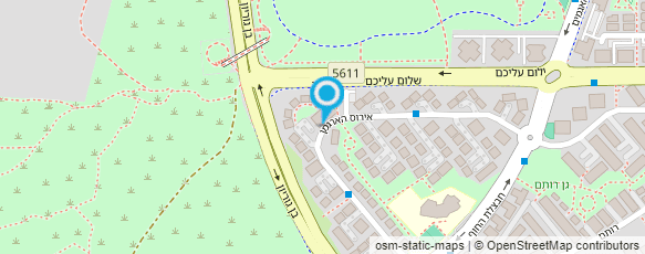 מפת הגעה אל אילנס עיצוב שיער