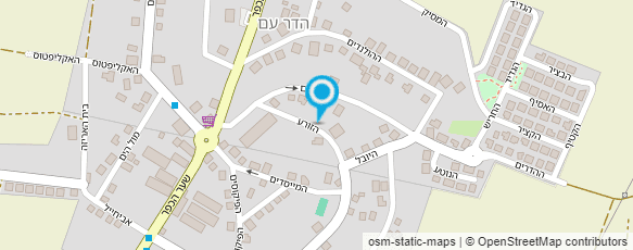 מפת הגעה אל משתלת יובל שקט וזורם